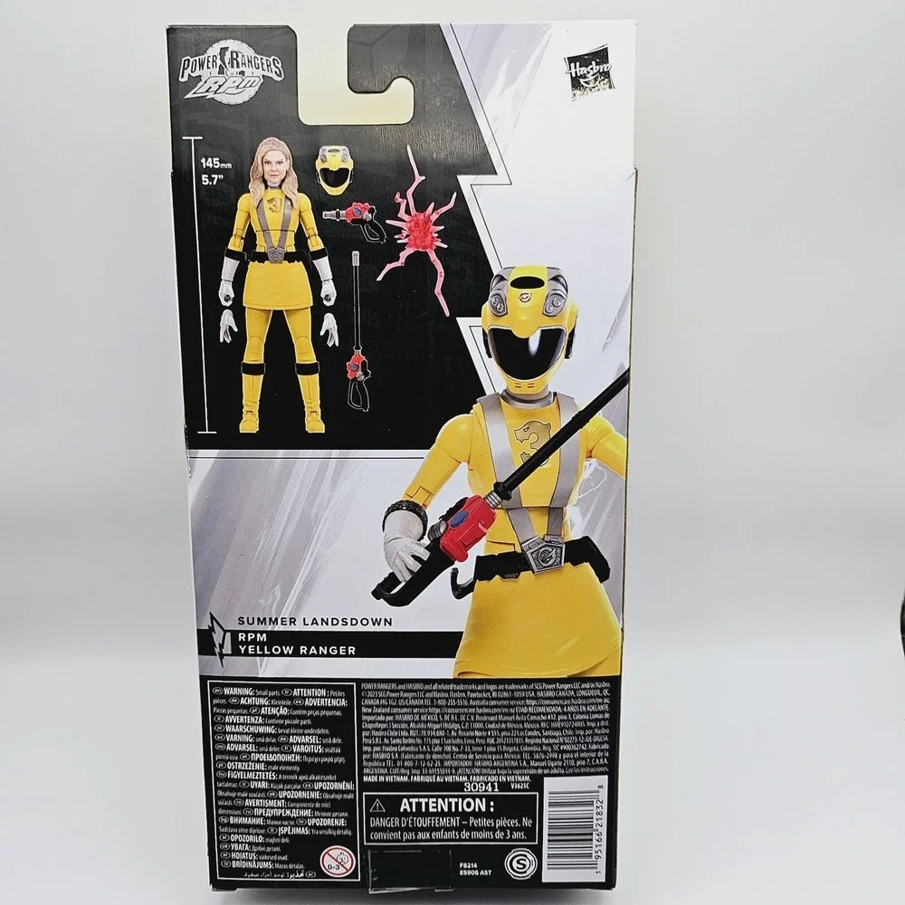 Power Rangers Lightning Collection RPM Yellow Ranger 6